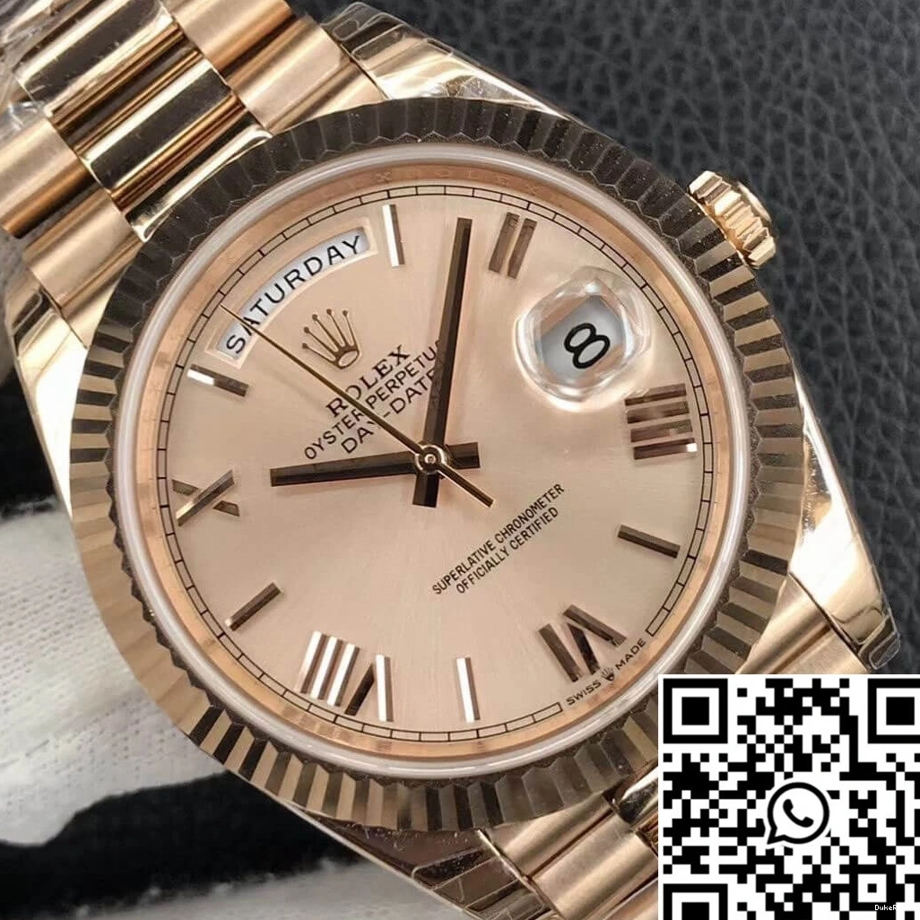 Factory M228238-0006 EW Rolex Rose Day-Date Gold 0306